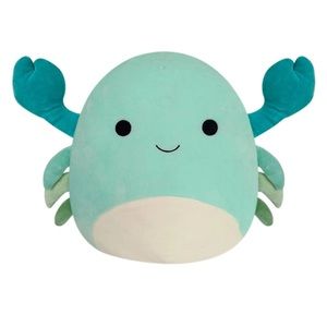 Xandra crab teal squishmallow 16”